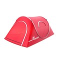 Leisure Sports Pop-up Tent 2-person Water Resistant Barrel Style Tent for Camping with Rain Fly And Carry Bag (Red) 785824GQY